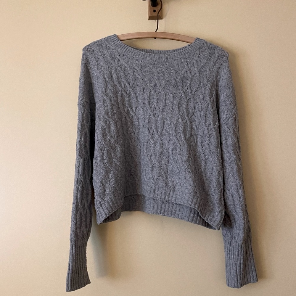 Knit Crew Neck Sweater